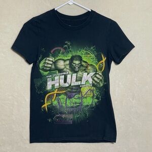 🎢 Universal Studios Hulk Coaster 100% Cotton Adult XS T-Shirt Marvel Graphic Tee